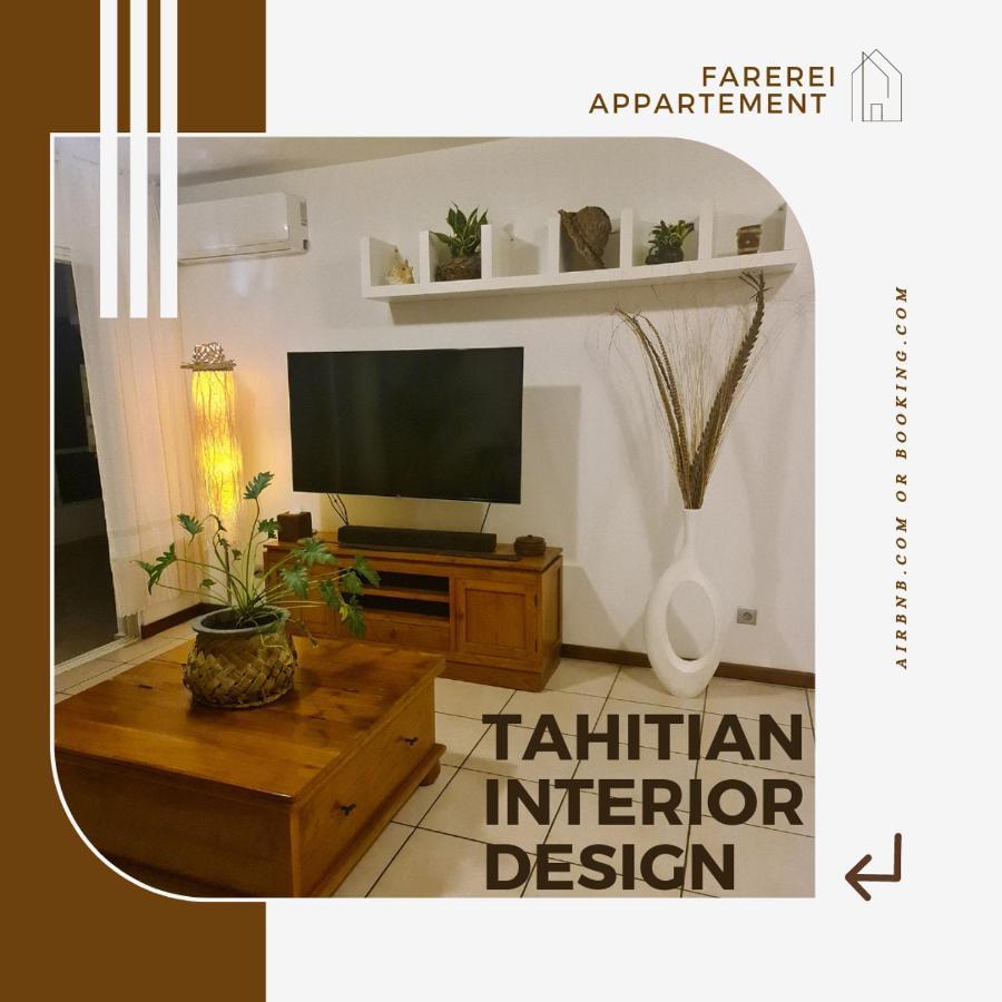Farerei Appartement Spacieux, Equipe Et Confortable Faaa Bagian luar foto