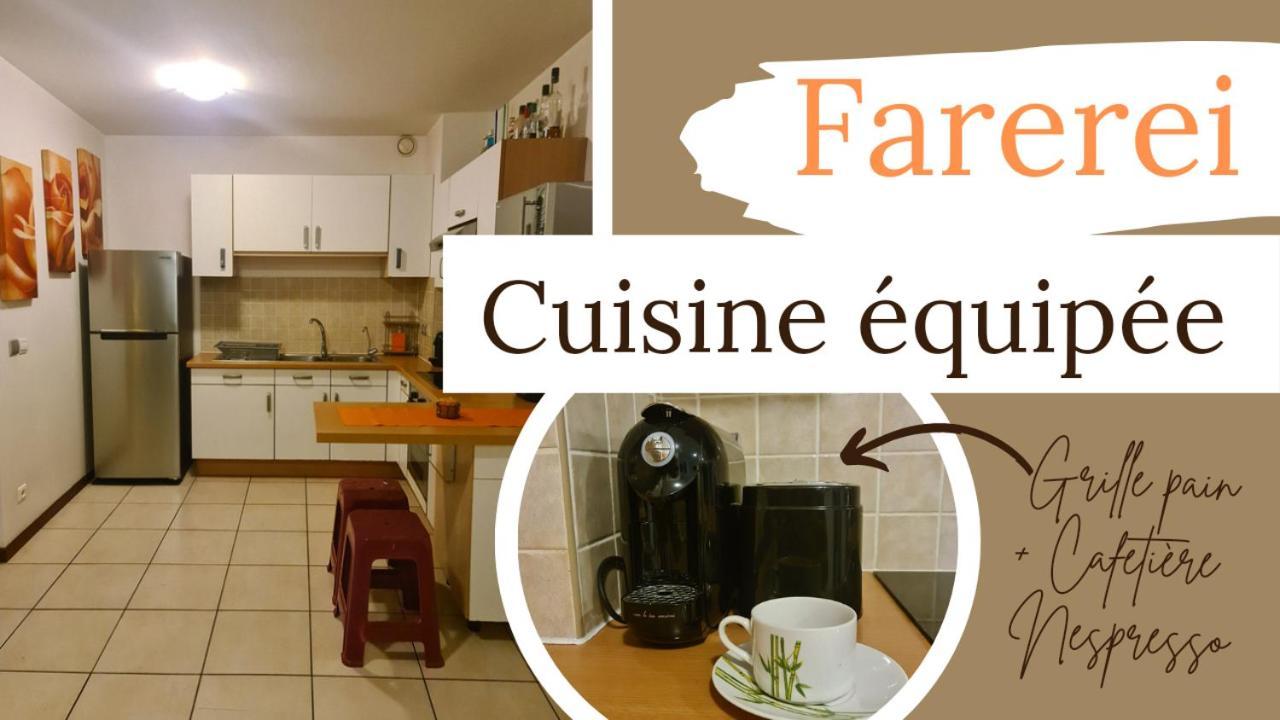 Farerei Appartement Spacieux, Equipe Et Confortable Faaa Bagian luar foto