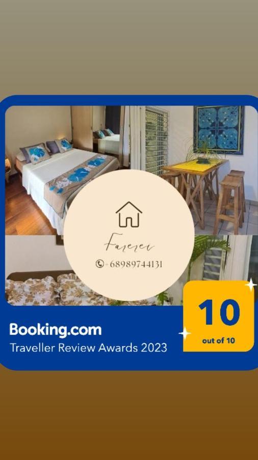 Farerei Appartement Spacieux, Equipe Et Confortable Faaa Bagian luar foto